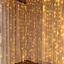 Cortina de Luzes Natalinas Encantadas – 300 Leds de Puro Brilho