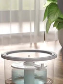 Balde Mop ° Giratório Com Separador De Água Limpeza Geral Redondo Com Refil