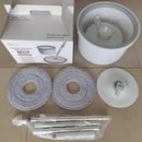 Balde Mop ° Giratório Com Separador De Água Limpeza Geral Redondo Com Refil