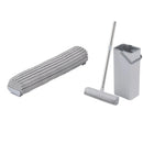 Refil Rodo Mop Super Flat Com Balde Em Espuma Celeste